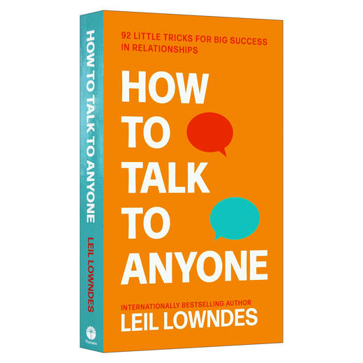遇谁都能聊得开 英文原版书 How to Talk to Anyone 跟任何人都能聊得来 英文版 92个社交沟通小技巧 莉尔朗兹 正版英语书 商品图0