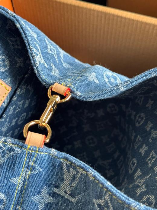 D061823松弛感十足百搭休闲双肩包丹宁牛仔双肩包 商品图11