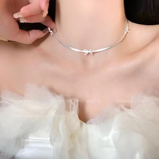 【YW】无忧购39元5件甜美仙气蝴蝶结系列项链（截单3-5天发货) 商品图3