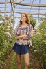 Farm Rio - Richelieu Running Shorts - Navy Blue - 女装 - 短裤 - 深蓝色 商品缩略图1