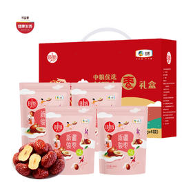 中粮时怡优选新疆大枣 原产地正宗 个大皮薄 核小肉厚 1600g 礼盒