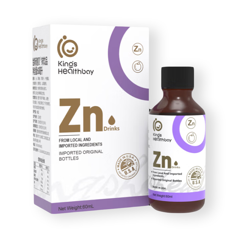 金斯健贝 苹果复合饮品（甘氨酸锌滴剂）60ml/瓶