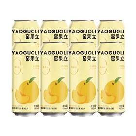 大窑窑果立黄桃果粒复合果汁饮料 490ml*15罐/件