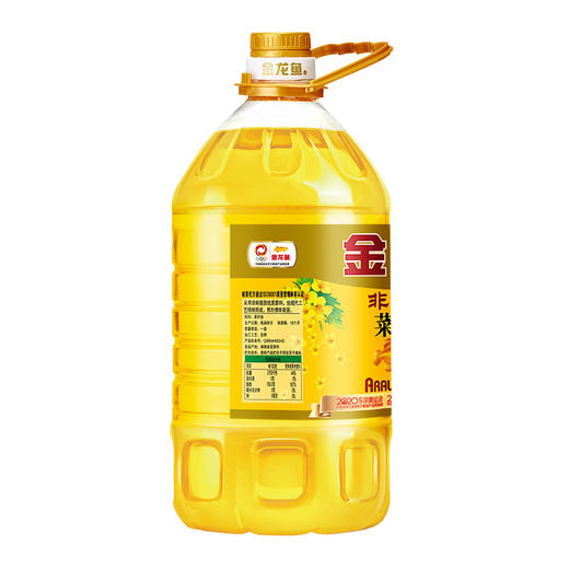 金龙鱼 非转压榨菜籽油5L 商品图1