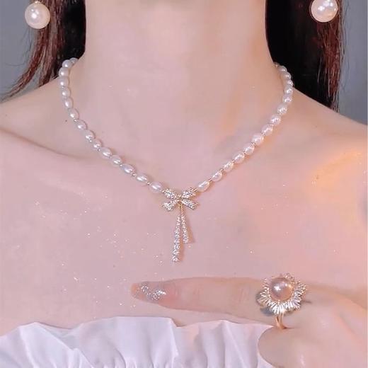 【YW】无忧购39元5件甜美仙气蝴蝶结系列项链（截单3-5天发货) 商品图10