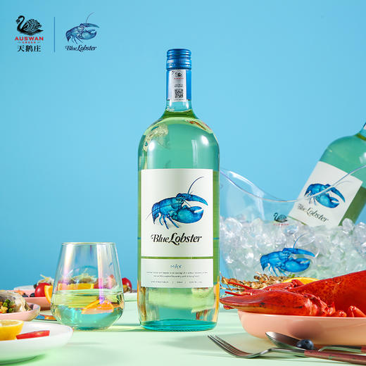 天鹅庄澳大利亚进口 蓝龙虾max霞多丽半干白葡萄酒1.5L大支装 商品图1