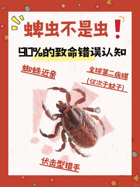 【防范小科普】夏季高发！夺命蜱虫要当心，关键时刻能保命！