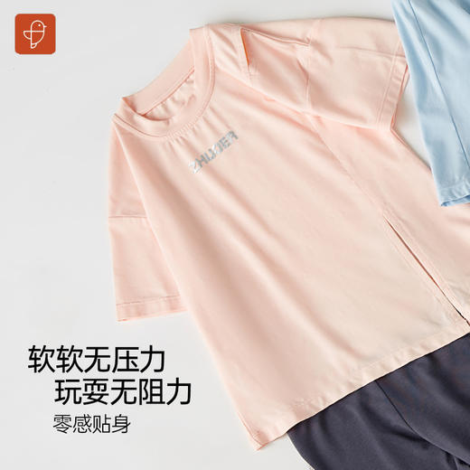 【短袖套头套装】卓儿宝宝童装运动休闲风男女幼童两件套夏装 商品图1
