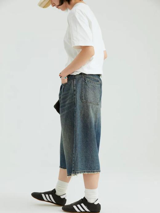 OADB/O25S79A03B01/牛仔7分裤 商品图4