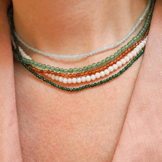 北京仓｜Hermina Athens-Emerald-绿宝石 串珠 项链［希腊设计师］ 商品图2