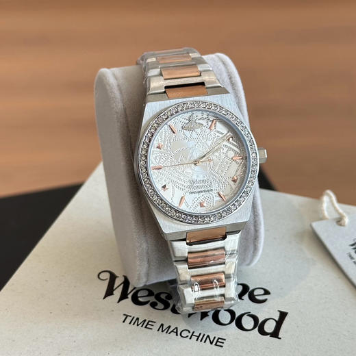 原单土星西太后钢链手表061803 商品图10