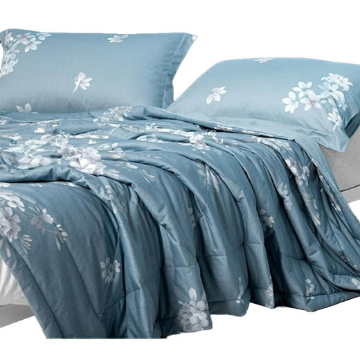 水星家纺 花西雅全棉夏被 商品图4