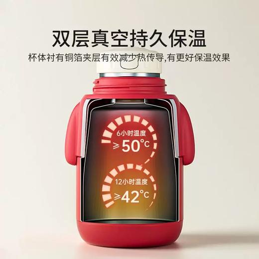 【春上新】8楼英氏YeeHoO 英氏儿童不锈钢保温杯婴儿小学生水杯吸管杯学饮杯外出水壶幼儿园吊牌价219 活动价193元 商品图2