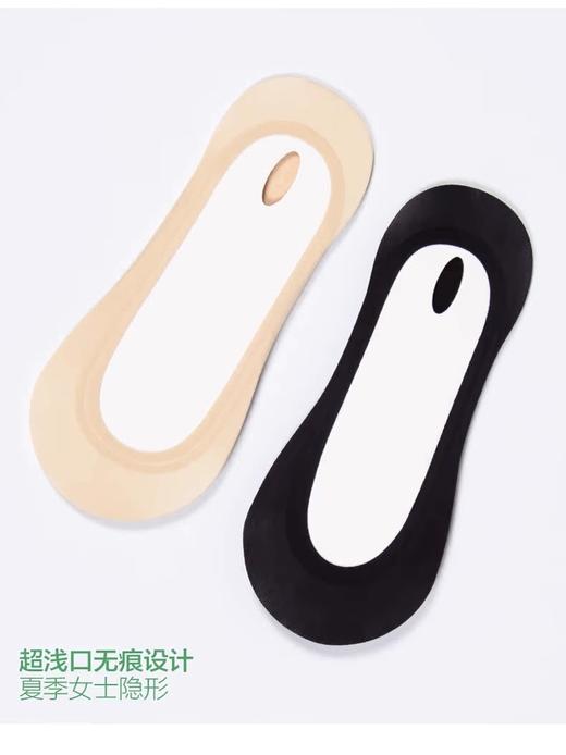 【任选6双79.5】夏季女士薄款凉爽透气防脱硅胶脚底防滑点胶浅口无痕棉底隐形女袜 商品图1