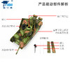 FXQ 特尔博-长春航展、九三阅兵纪念品 1:24中国99a坦克模型合金99式大改金属装甲车主战坦克摆件成品 商品缩略图4