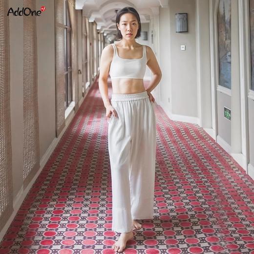 AddOne+1瑜伽休闲时尚波浪纹理背心（带胸垫） 商品图2