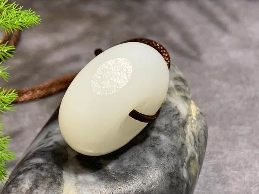 【御珠宫坊】羊脂白玉子料平安扣 商品图6
