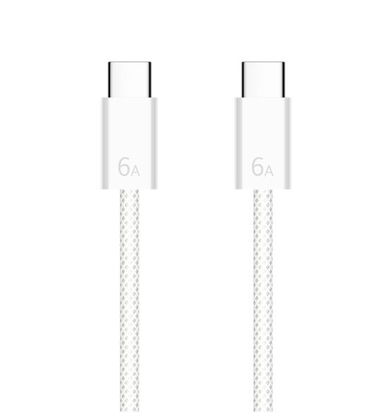 华为编织数据线（Max 120W）6A 1.8m USB Type-C 转 USB Type-C 适用于Pura 80 系列 商品图0