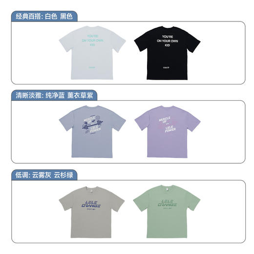 【leleorange】乐刻自研25款男女速干短袖LLOCT2502 商品图3