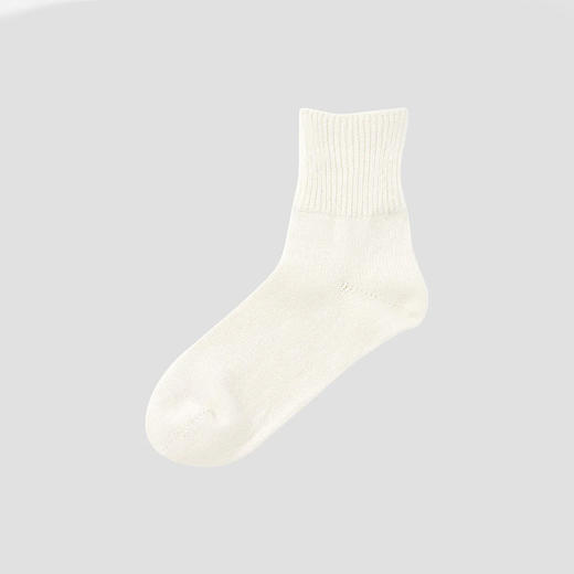 MHL SOCK WA-SHI COTTON SOCK 女式和纸棉混纺袜子 中筒袜 商品图4