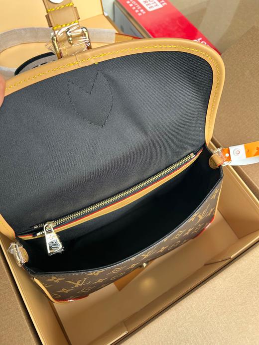 D061826新款法棍包老花腋下包单肩斜跨女包 商品图10