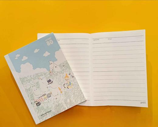 吉言geein明姆80周年限定款无线胶装本/A6（图案随机） 商品图1
