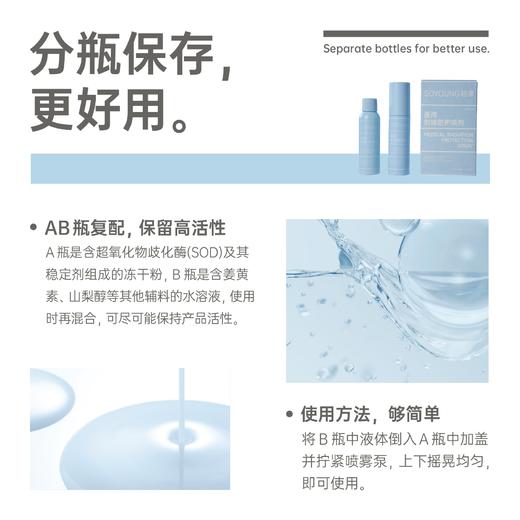 【医用防晒】轻漾医用射线防护喷剂60ml【务必摇匀后使用！！】 商品图4