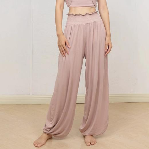 AddOne+1瑜伽运动休闲冥想灯笼裤阔腿裤竹纤维亲肤裸感裤 商品图0