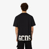 GCDS 男士字母徽标印花棉质圆领短袖T恤 黑色 A2OM2302JE7 99 商品缩略图2