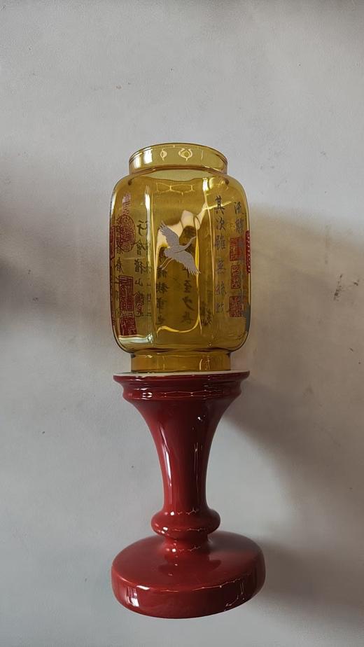 明清烛台-兰亭集序(故宫红) 商品图0