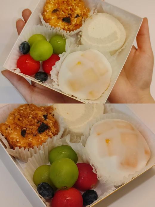 甜品拼装组合下午茶🔥（雪媚娘+肉松小贝+蛋卷+水果） 商品图0