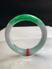 620269，60.2圈口，飘绿正圈平安镯，飘一截辣绿色 商品缩略图0