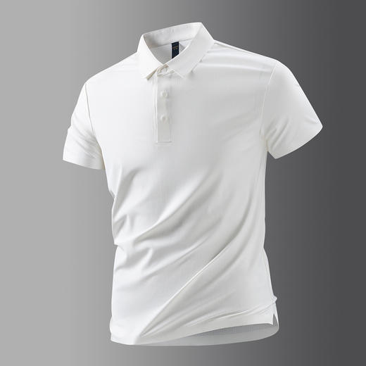 【凉感抗菌抗皱】罗蒙男士夏季短袖polo衫百搭舒适休闲商务男t恤运动短袖 商品图1