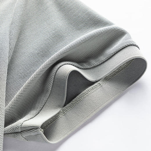 【防晒凉感醋酸亚麻桑蚕丝】罗蒙男士Polo衫休闲通勤t恤男夏季短袖舒适百搭polo衫男 商品图8