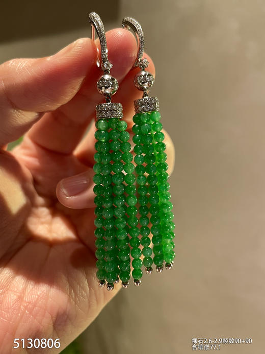 5130806，珠子耳坠。具体价格微信咨询 商品图0