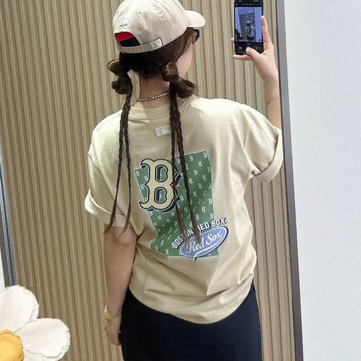 正品MLB男女款棉质短袖T恤061801 商品图8