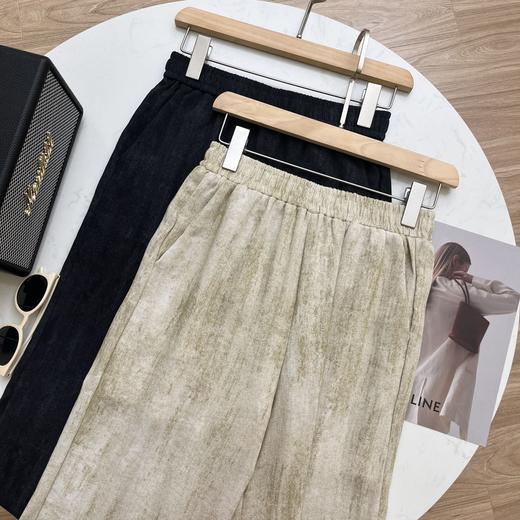 Michael Klein 老钱风天丝亚麻马甲裤子套装 上衣7560裤子7561（下单3-7天发货） 商品图5