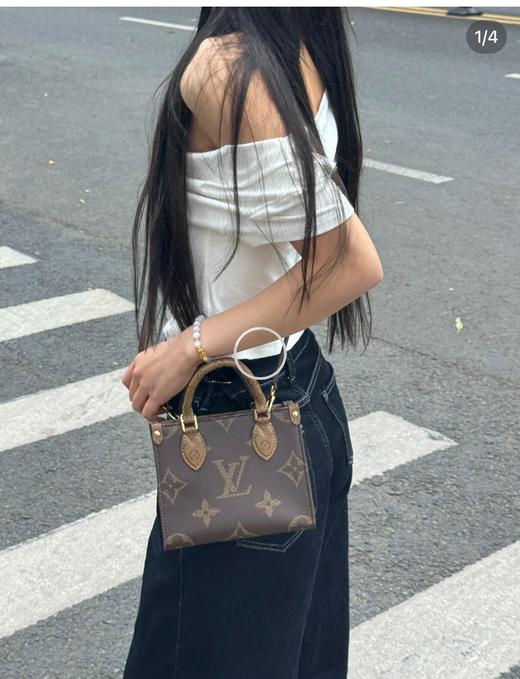 D061825时尚百搭mini托特包单肩斜跨丛林包 商品图3