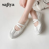 预售7天|Safiya/索菲娅2025芭蕾风休闲透气魔术贴浅口百搭玛丽珍单鞋SFD3111418 商品缩略图3
