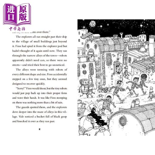 【中商原版】外星冒险记4册 Alien Adventures of Finn Caspian 1-4 英文原版 儿童冒险故事 章节小说 英语读物 进口童书 7岁+ 商品图2