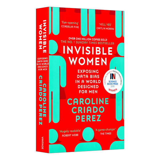 被隐形的女性 英文原版 Invisible Women 数据角度分析性别偏见 英文版 进口英语书籍 商品图0