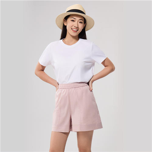 佐丹奴女装25年新款凉感橡筋裤头短裤（冰冰裤）05405232 商品图1