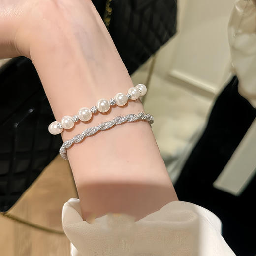 意大利钱袋子手链真的美晕我了……一整条闪闪发光❗️ 装满钻石💎的意大利钱袋子太适合富婆们啦～ 商品图6