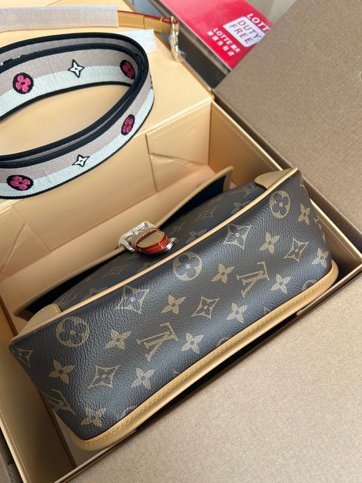 D061826新款法棍包老花腋下包单肩斜跨女包 商品图9