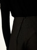 Ruohan 25PF 黑色斜纹羊毛侧插片长裤 商品缩略图5