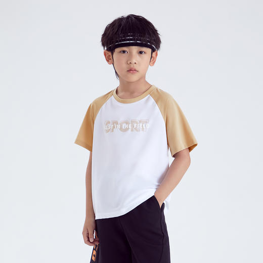 411- 童圆领短袖针织衫 商品图0