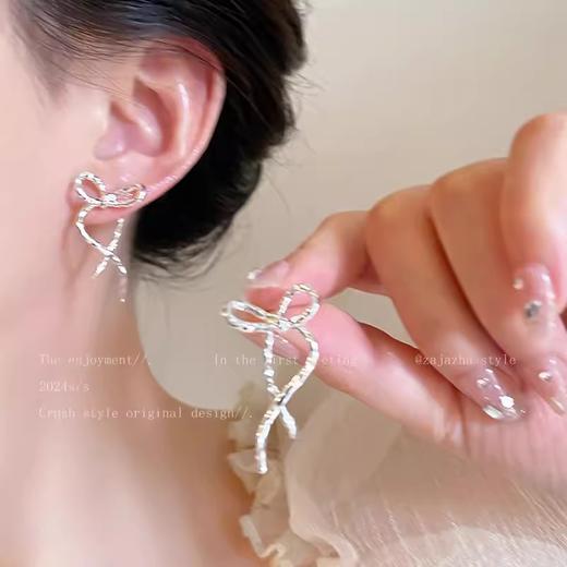 【YW】无忧购39元5件甜美仙气蝴蝶结系列耳钉（截单后3-5天发货) 商品图5