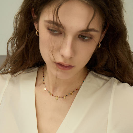 ARSIS银饰丨 秘密花园系列 缤纷派对项链 商品图4