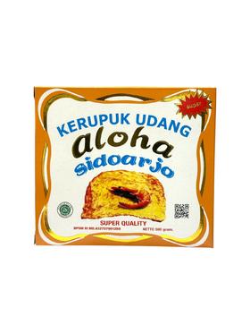 【香港直邮】ALOHA (黄盒) 虾片 500g	K.Udang Aloha Super