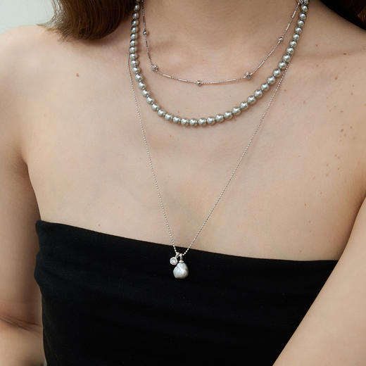 ARSIS丨 流光系列 极光吊坠项链 商品图6